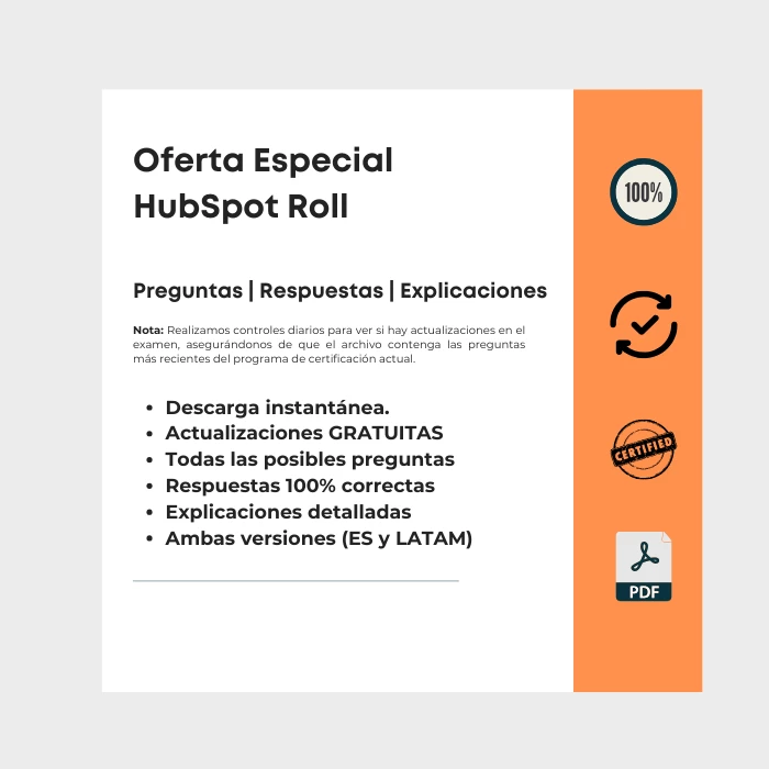 Oferta Especial HubSpot Roll